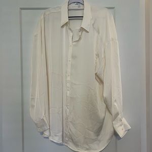 IVORY EXPRESS OVERSIZED PORTOFINO BLOUSE XL-XXL